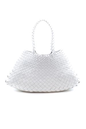 Santa Croce Big white tote bag DRAGON DIFFUSION | 8892DGS6MATWHITE